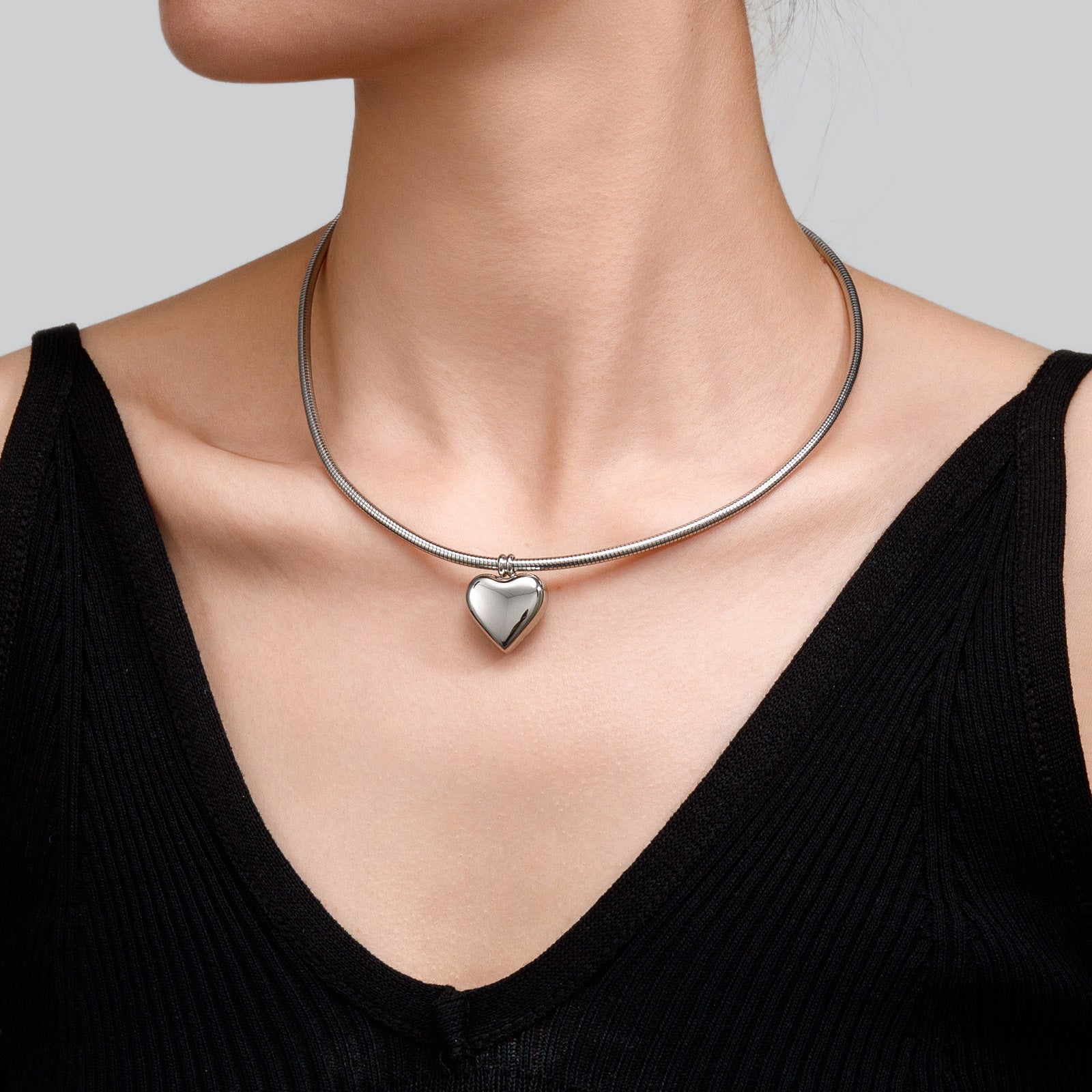 Stainless Steel PVD Gold Snake Chain Choker | Tarnish Free